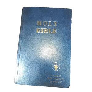 Holy Bible Gideon Blue Used